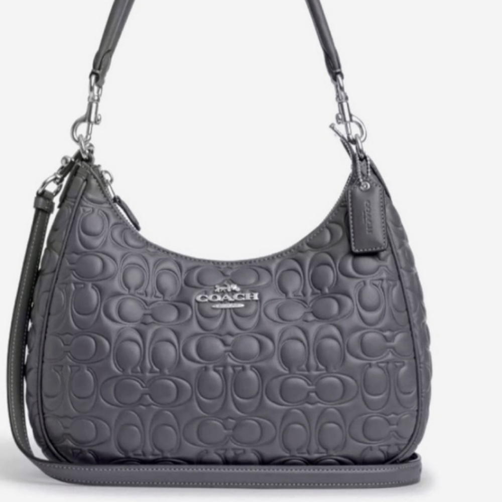 🌸 NWT COACH Signature leather 3 in 1 Handbag Shoulder Bag Purse Crissbody
